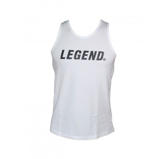 Tank Top heren wit Legend  - Maat: XL