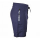 Korte broek/short Legend met rits vakken Navy blauw - Maat: M