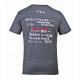 t-shirt army grijs Legend inspiration quote - Maat: 3XL