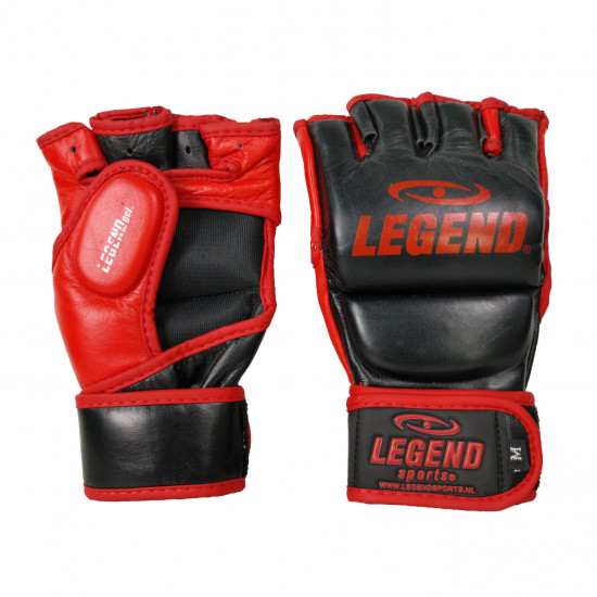 leren Bokszak - MMA Handschoenen Legend met duim - Maat: XL