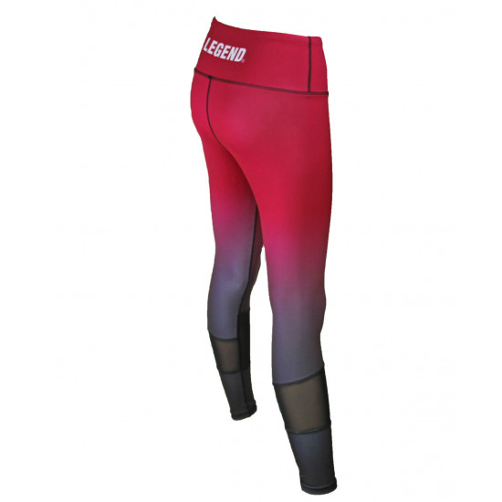 Sportlegging dames Legend Crimson rood - Maat: M