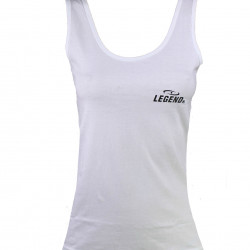 Tank Top dames wit Legend - Maat: 3XL