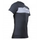 t-shirt zwart Legend grijs vlak - Maat: XS