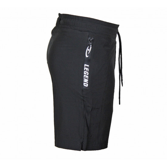Korte broek/short Legend met rits vakken Zwart - Maat: XS Korte broek/short Legend met rits vakken Zwart - Maat: XS