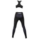 Sportlegging dames Legend Zwart/wit - Maat: M