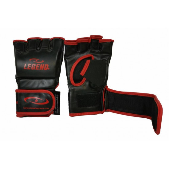 Bokszak/MMA handschoenen Legend Flow zwart/rood - Maat: S Bokszak/MMA handschoenen Legend Flow zwart/rood - Maat: S