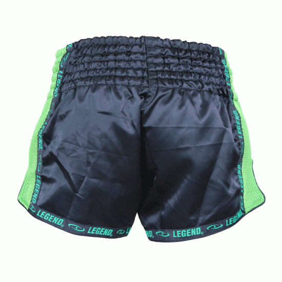 Kickboks broekje Groen Mesh Legend Trendy - Maat: XL Kickboks broekje Groen Mesh Legend Trendy - Maat: XL