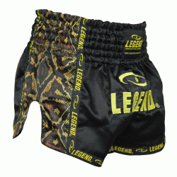 Kickboks broekje brown snake Legend Trendy  - Maat: L