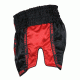 Legend Trendy, Nieuwste Model Kickboks broekje Mesh Rood  - Maat: M