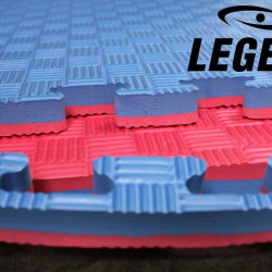 Legend Puzzelmat sport 2CM Blauw/Rood - Default