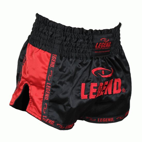 Kickboks broekje rood Legend Trendy  - Maat: XXL