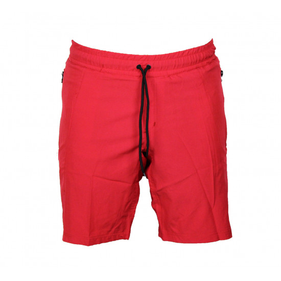 Korte broek/short Legend met rits vakken Rood - Maat: M