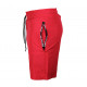 Korte broek/short Legend met rits vakken Rood - Maat: XS