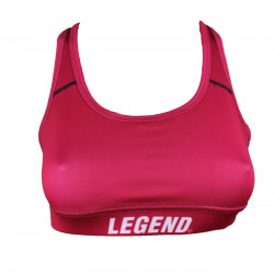 Sport BH DryFit Legend  Crimson Rood - Maat: XXL