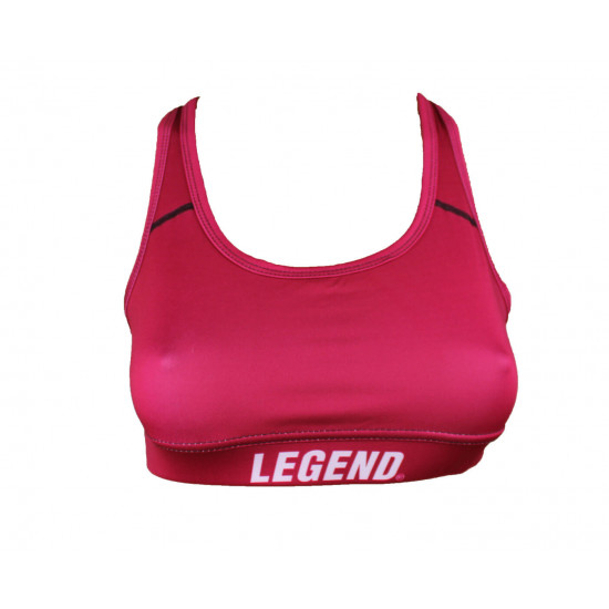 Sport BH DryFit Legend  Crimson Rood - Maat: XXL