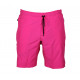 Korte broek/short Legend met rits vakken neon roze - Maat: 2XS