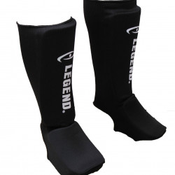 Scheenbeschermers Legend Easy  Zwart - Maat: XS