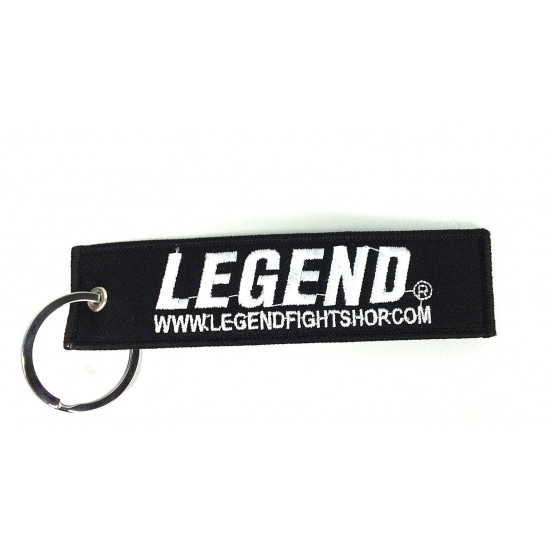 Sleutelhanger Legend Slogan - Wit