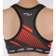 Sport BH DryFit Legend  Rood/zwart - Maat: XXXS