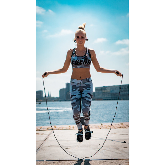 Sportlegging dames Legend Camo Grijs - Maat: XXS Sportlegging dames Legend Camo Grijs - Maat: XXS