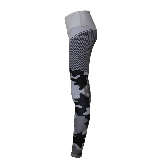 Sportlegging dames Legend Camo Grijs - Maat: XXS Sportlegging dames Legend Camo Grijs - Maat: XXS