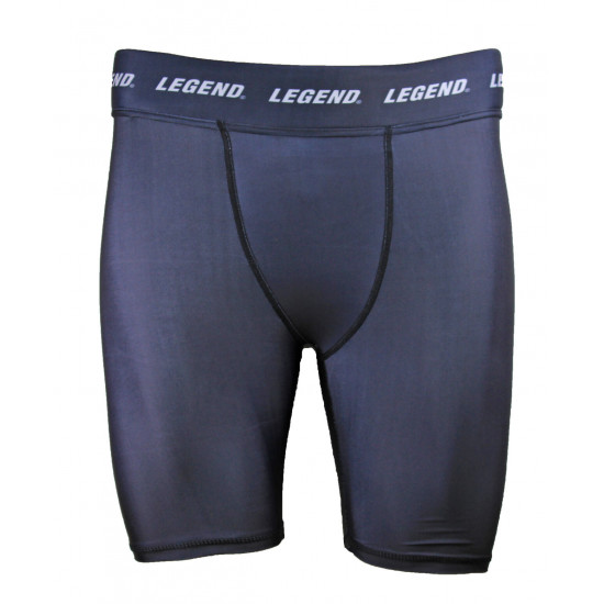 Legend DryFit short Zwart/Wit - Maat: XS