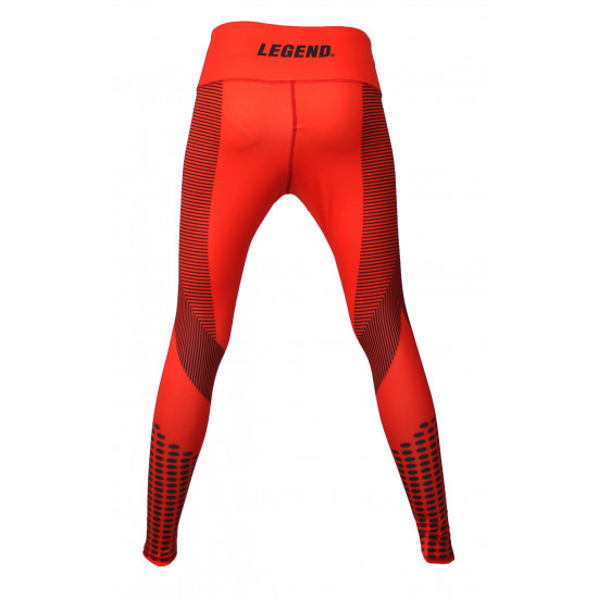 Sportlegging dames Legend Rood - Maat: XXXS