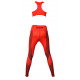 Sportlegging dames Legend Rood - Maat: XXXS