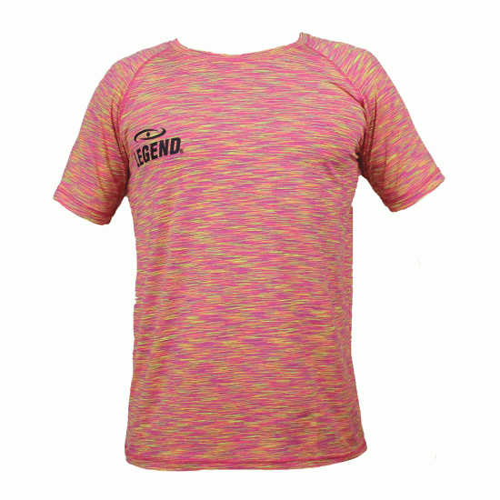 Sportshirt Legend DryFit Geel melange - Maat: XXS