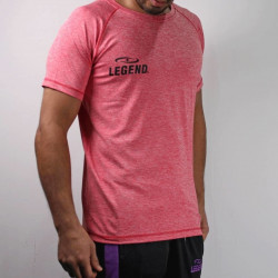 Sportshirt Legend DryFit Rood melange - Maat: XL