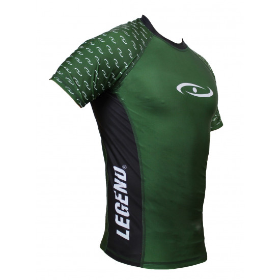 Sportshirt Legend DryFit Army Green Sublimation - Maat: M