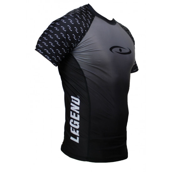 Sportshirt Legend DryFit zwart/grijs Sublimation - Maat: XL