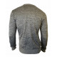 Trui/sweater dames/heren SlimFit Design Legend  Grijs - Maat: L