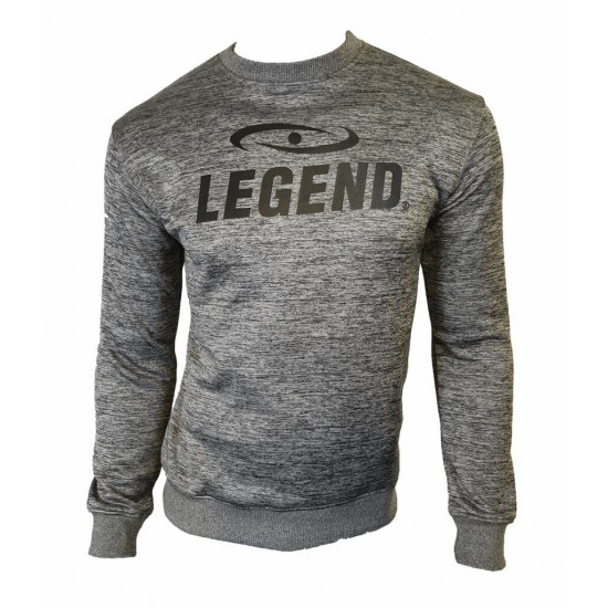 Trui/sweater dames/heren SlimFit Design Legend  Grijs - Maat: XXS