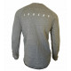 Trui Lang model fleece grijs - Maat: L