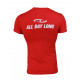 t-shirt rood Slimfit Legend - Maat: M