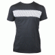 T-shirt zwart Legend Casual wit vlak - Maat: XXXS