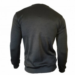Trui/sweater dames/heren SlimFit Design Legend  Zwart - Maat: XL