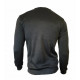 Trui/sweater dames/heren SlimFit Design Legend  Zwart - Maat: XXXS