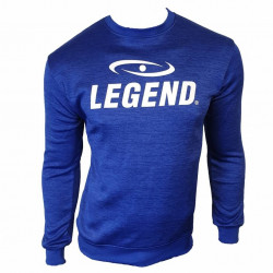 Trui/sweater dames/heren SlimFit Design Legend  Blauw - Maat: L