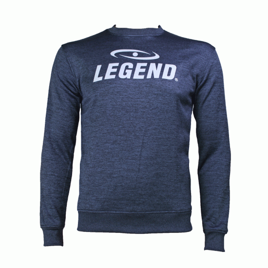 Trui/sweater dames/heren SlimFit Design Legend  Navy Blauw - Maat: XXL