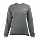 Trui Lang model fleece grijs - Maat: L