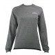 Trui Lang model fleece grijs - Maat: XS