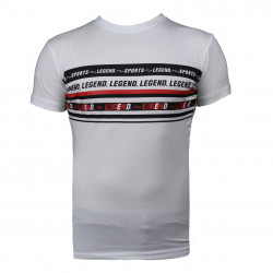 T-Shirt Wit Legend Sports - Maat: 2XS