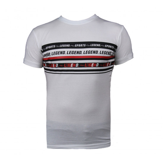 T-Shirt Wit Legend Sports - Maat: 2XS