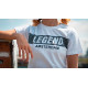 t-shirt wit Legend Amsterdam  - Maat: XL