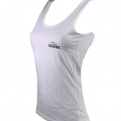Tank Top dames wit Legend - Maat: 3XL