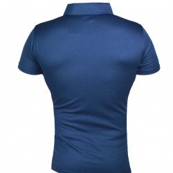 Polo Legend Slimfit Navy Blauw - Maat: 2XS