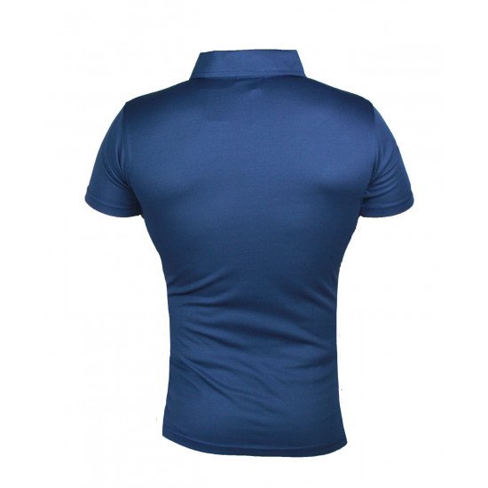 Polo Legend Slimfit Navy Blauw - Maat: 4XS