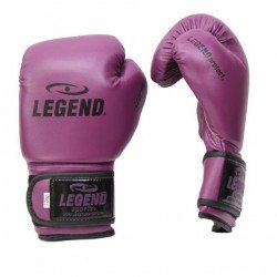 Bokshandschoenen Paars powerfit Protect - Maat: 8oz